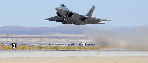 Lockheed-Martin F-22A Block 30 Raptor 06-4111 of the 422nd Test and Evaluation 